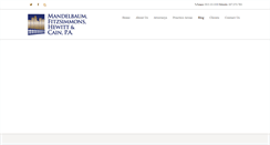 Desktop Screenshot of manfitzlaw.com